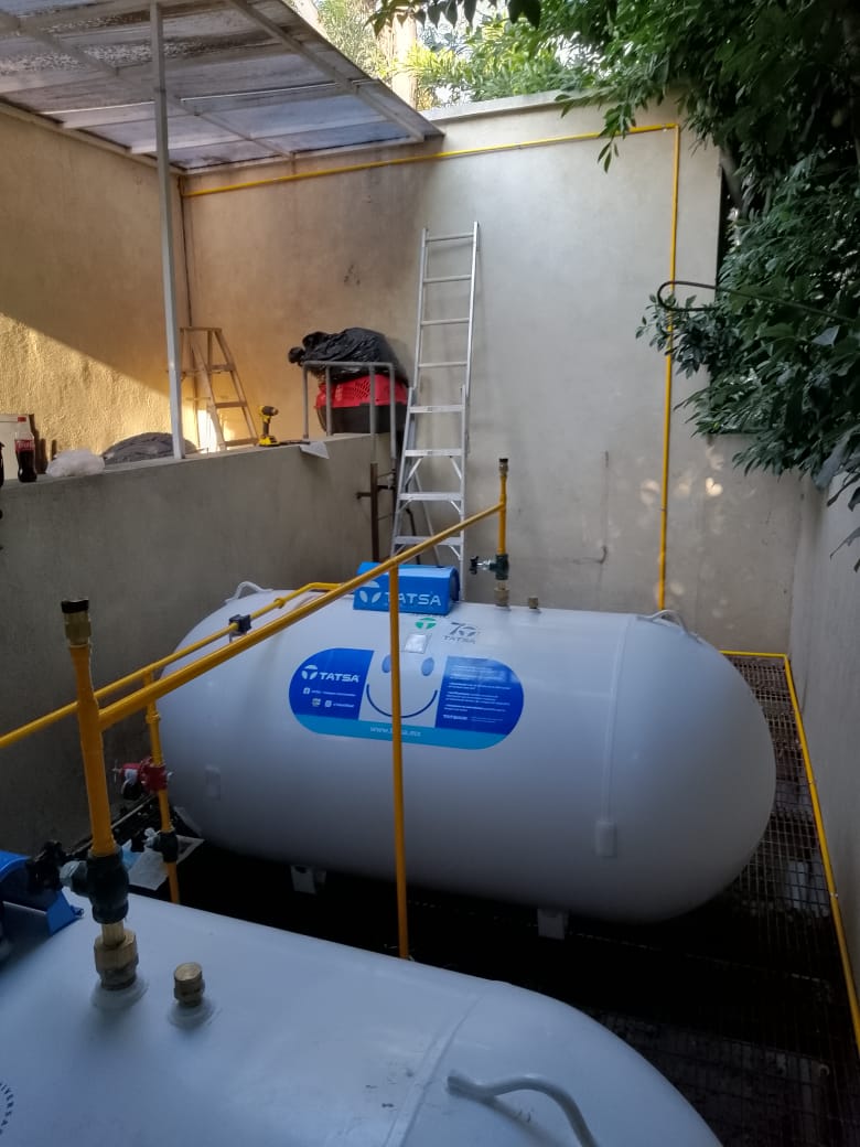 Instalaciones de Gas LP en Residencia Lomas Altas